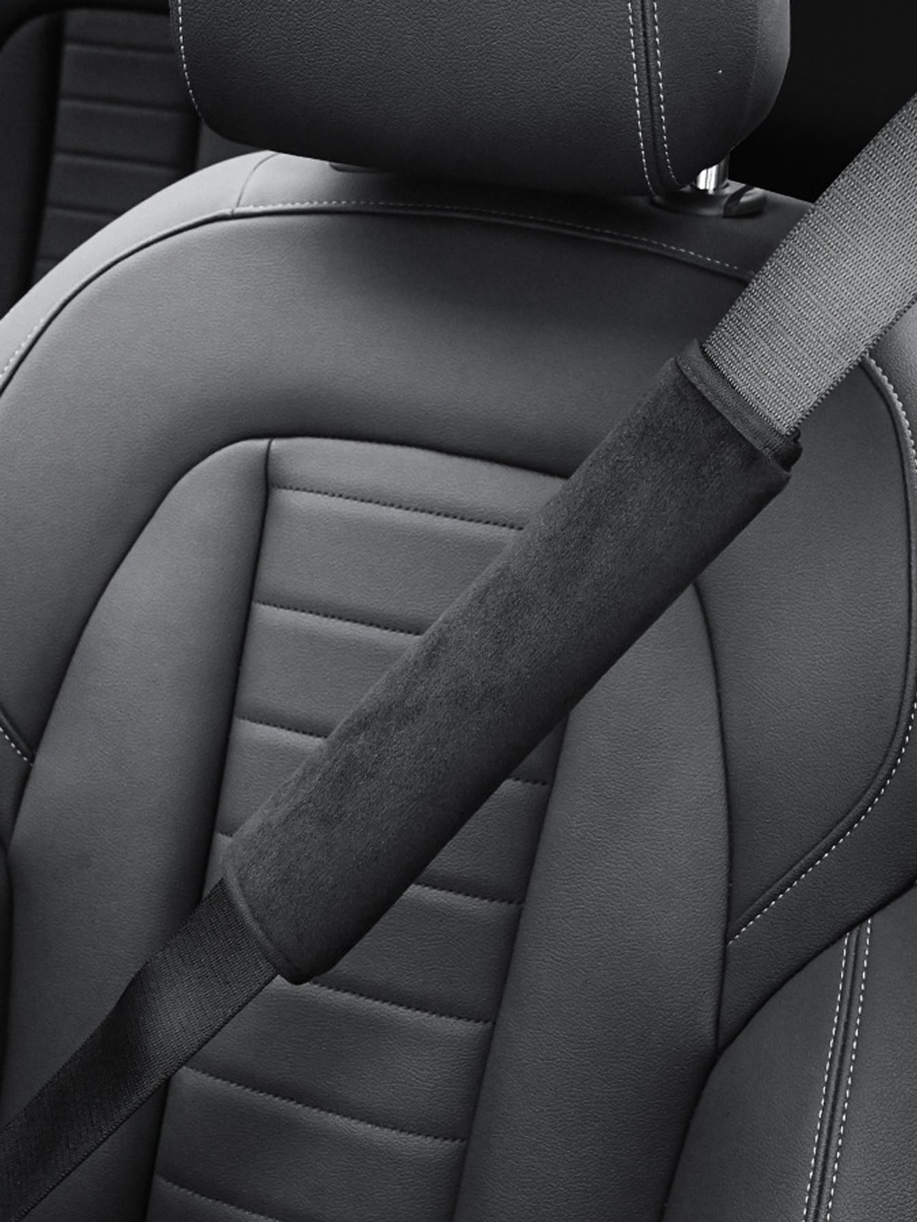 2pcs Plush Car Seat Belt Pad,Car Accessories