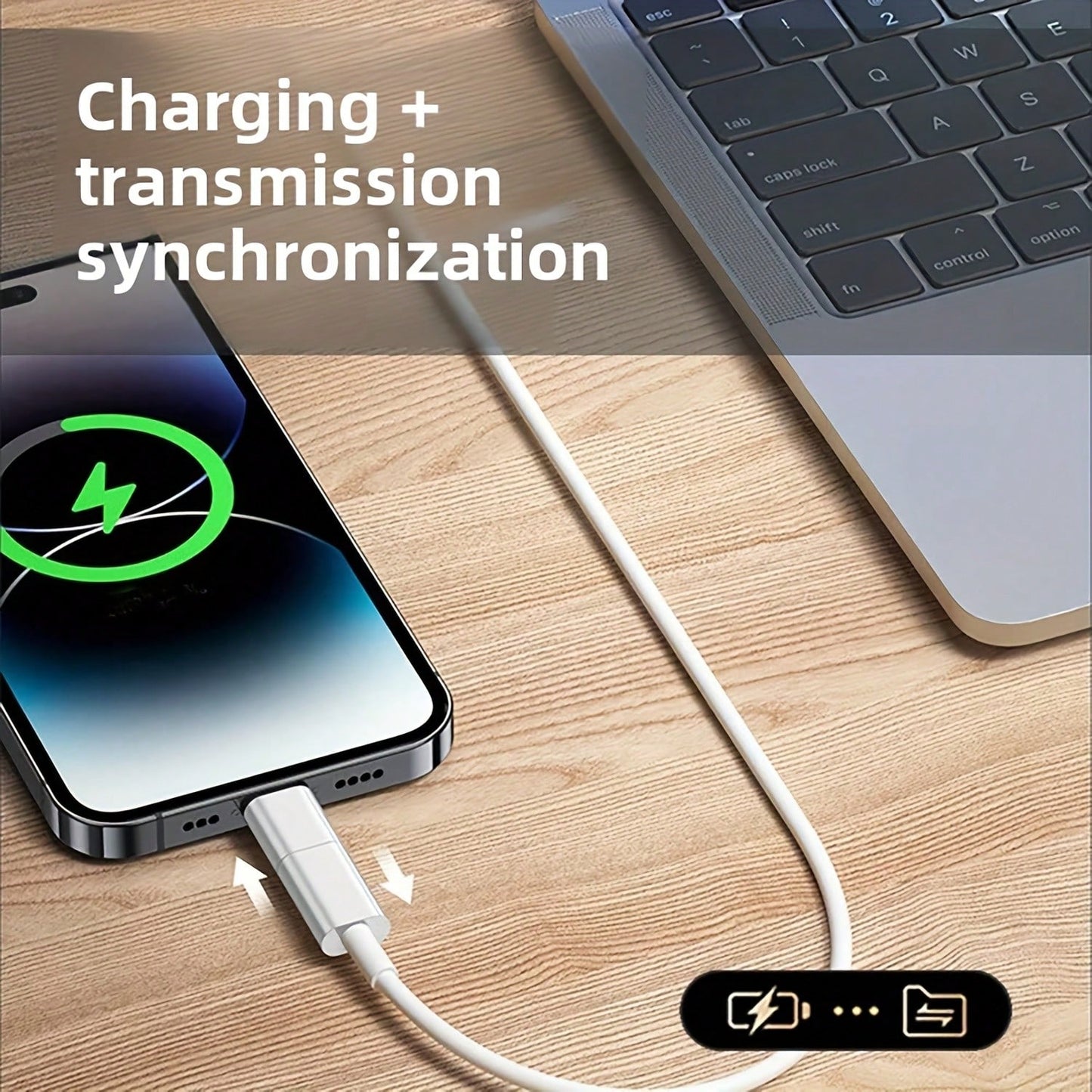 2pcs/Set, Suitable For IPhone Lightning To USB-C Adapter, USB-C Charging Port, Compatible With IPhone 17 Air/16 Pro Max/15 Charger, Apple Lightning To USB-C Adapter- 2pcs/Set, Compatible With IPhone