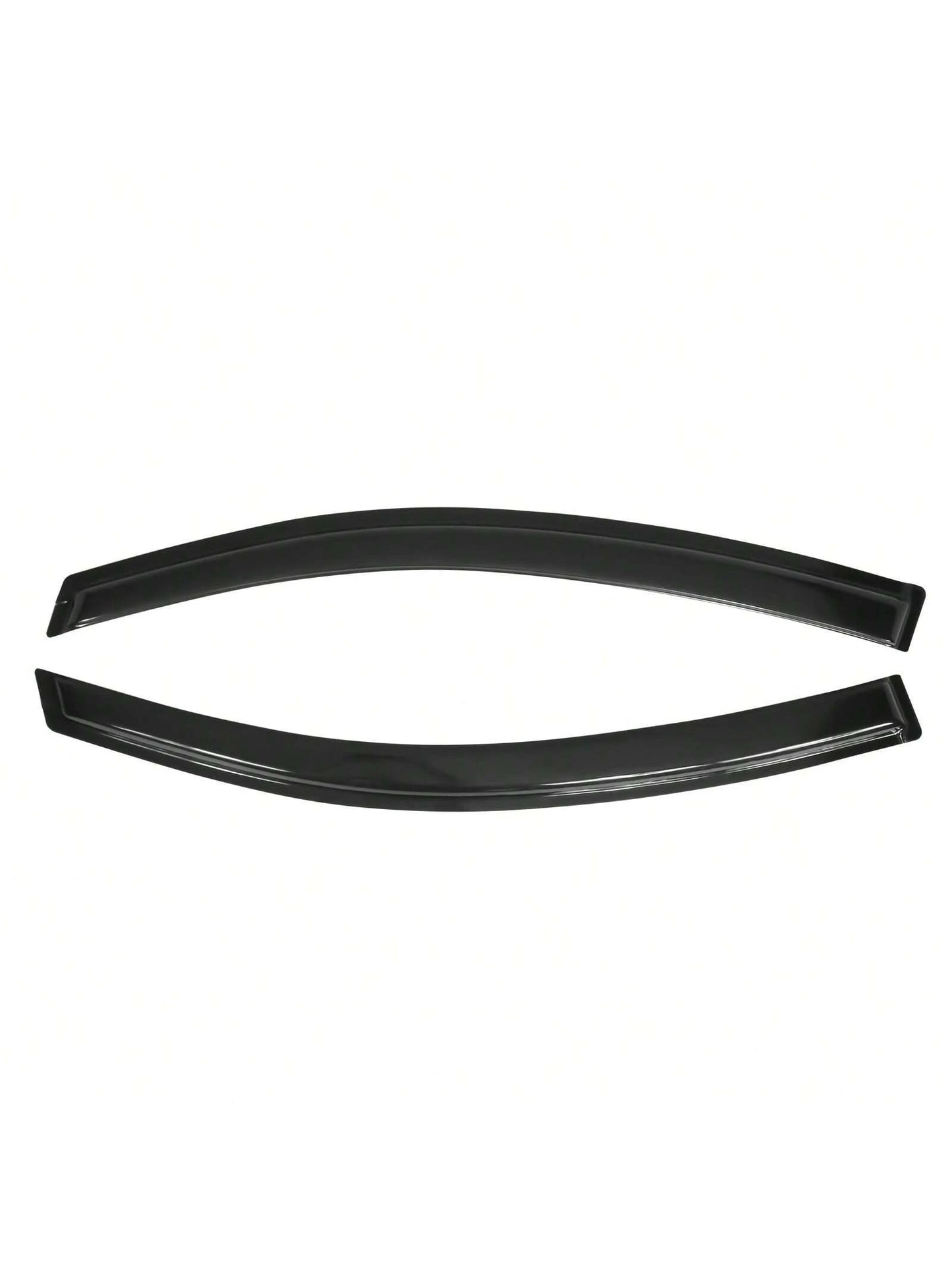 2PCS Window Visors Fit For 2012-2015 Hondas' Civic 2-Door, Slim Style Smoke/Tinted Acrylic Tape-On Auto Car Window Visorss Vent Shade Rain Sun Wind Deflector Guard, Sporty Valentine Upgrade
