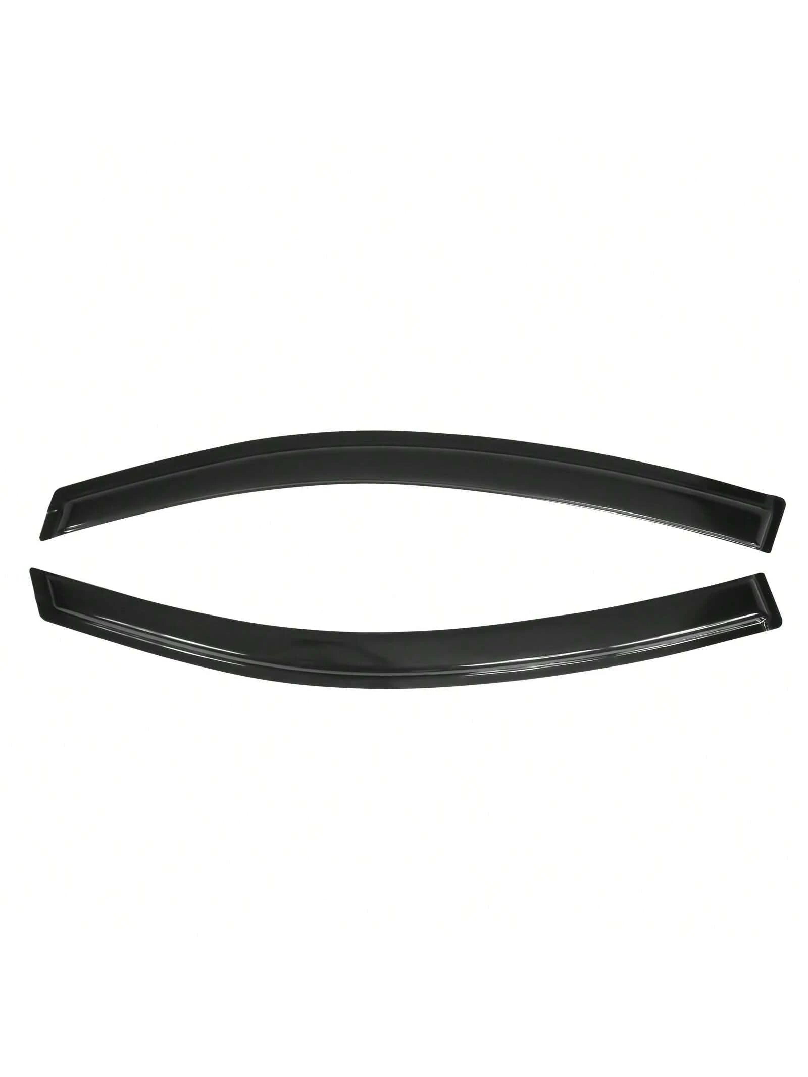 2PCS Window Visors Fit For 2012-2015 Hondas' Civic 2-Door, Slim Style Smoke/Tinted Acrylic Tape-On Auto Car Window Visorss Vent Shade Rain Sun Wind Deflector Guard, Sporty Valentine Upgrade