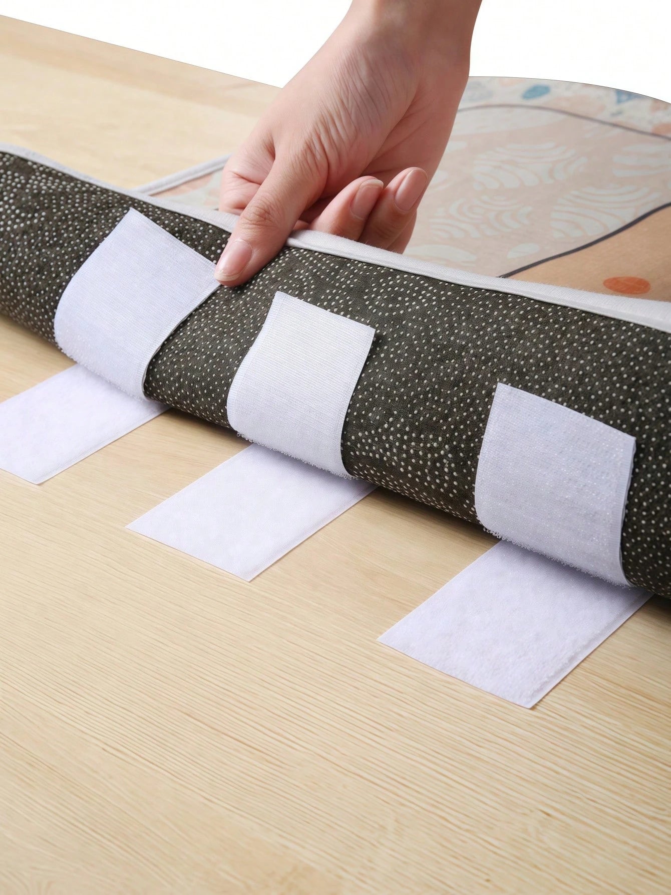 2roll/Set Strong Adhesive 3 Meters Hook-And-Loop,Hook And Loop Fasteners One Each, Self-Adhesive Minimalist Nylon Hook And Loop Fasteners,Tape For Couch Cushions,Strips With Adhesive,For Fixing Curtai