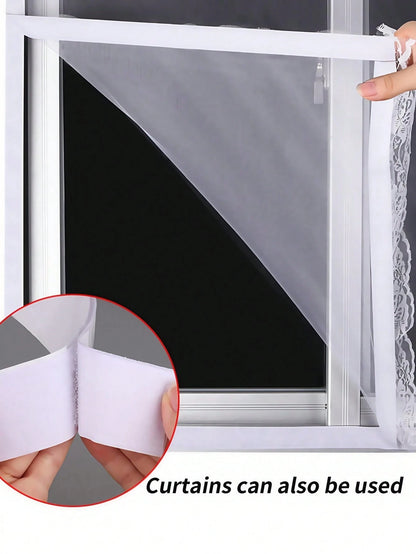 2roll/Set Strong Adhesive 3 Meters Hook-And-Loop,Hook And Loop Fasteners One Each, Self-Adhesive Minimalist Nylon Hook And Loop Fasteners,Tape For Couch Cushions,Strips With Adhesive,For Fixing Curtai