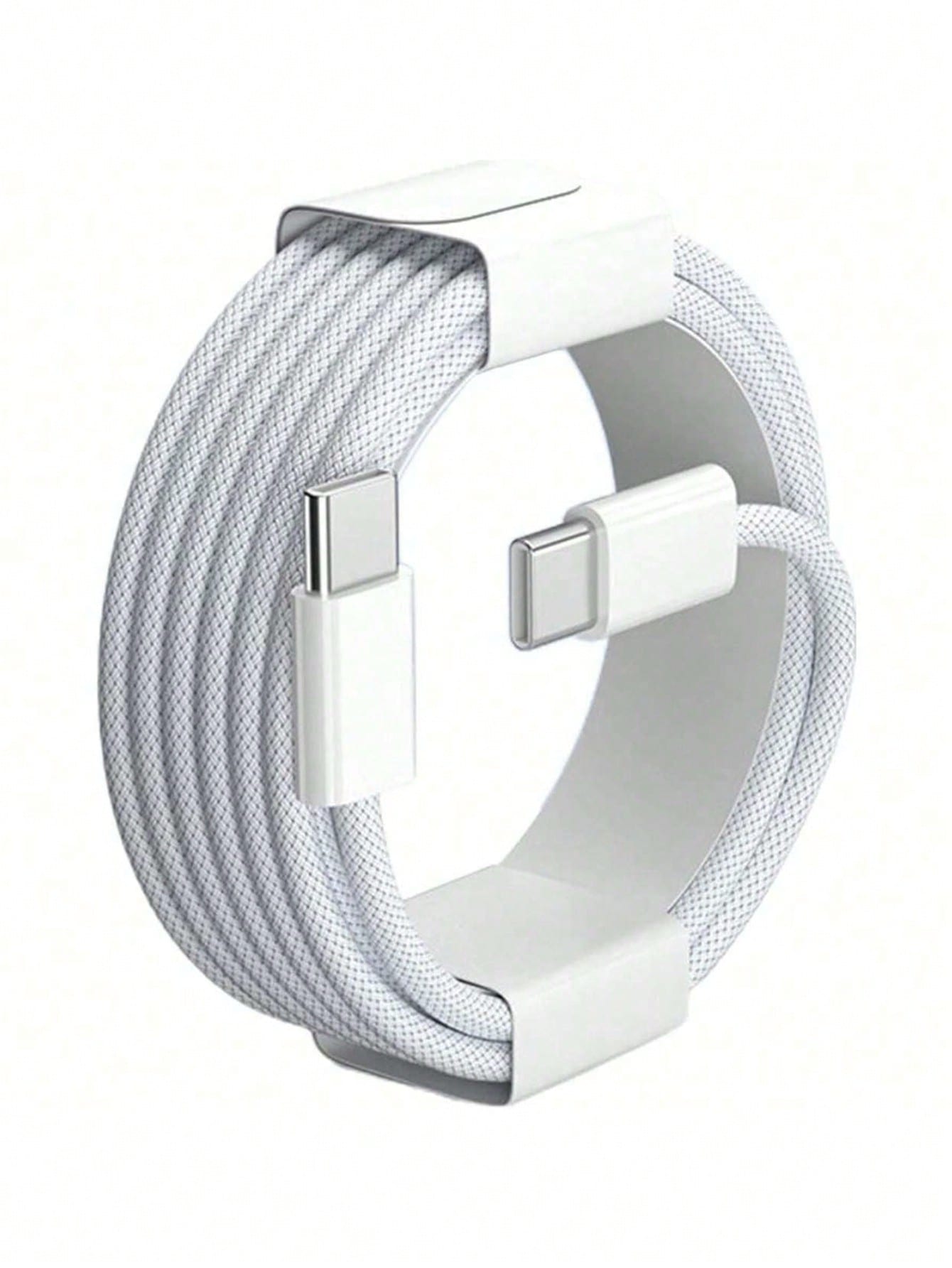 3.3/6.6/10ft Nylon Braided USB-C To Type-C Fast Charging Cable, Compatible With IPhone 17/16/15, Android Phones, Suitable For Indoor/Outdoor/Travel And Car Use, Support Fast Charging