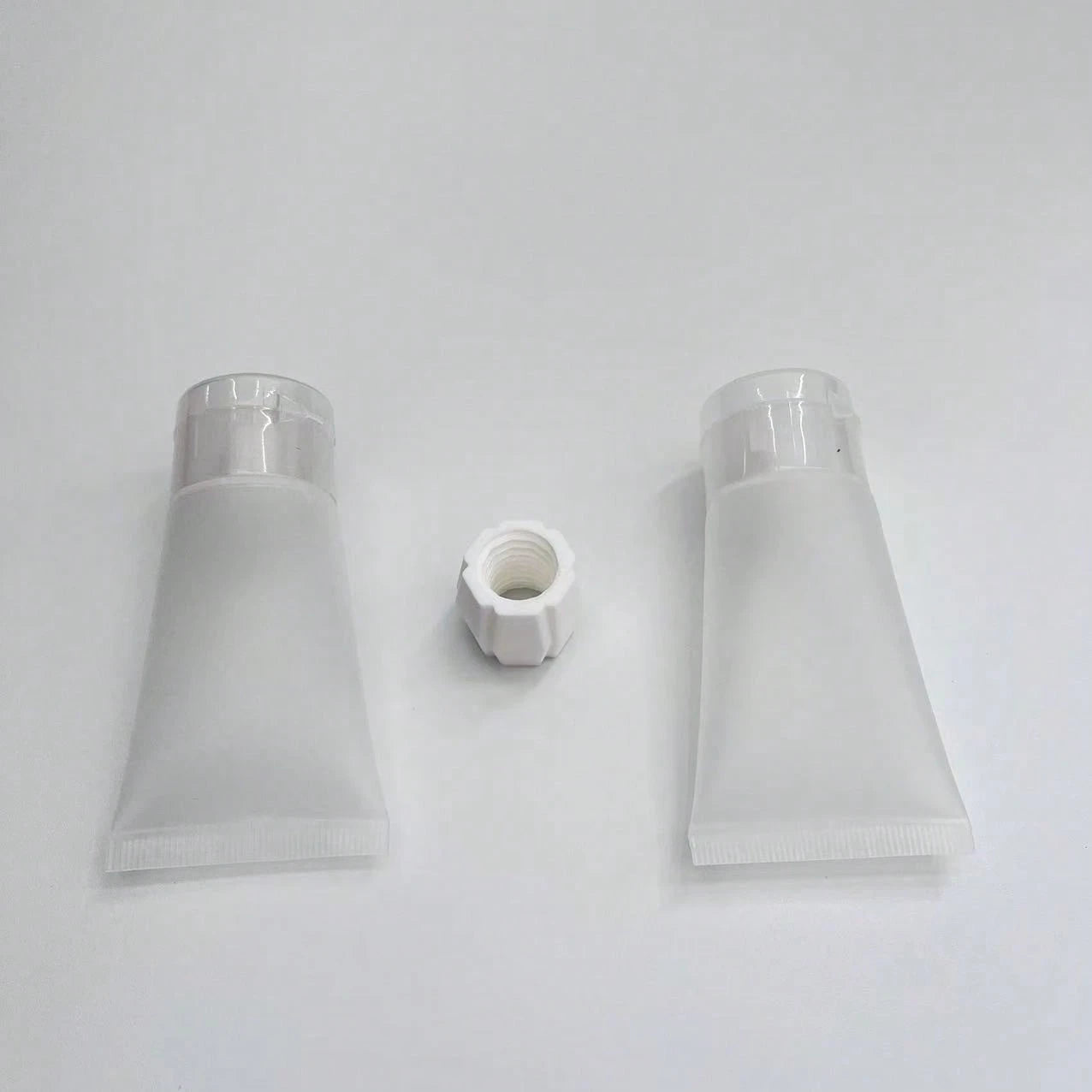 3/6pcs Plastic Toothpaste/Facial Cleanser Dispenser Adapters, Convenient Toothpaste & Face Wash Refill Home Accessories, Toothpaste Travel Set