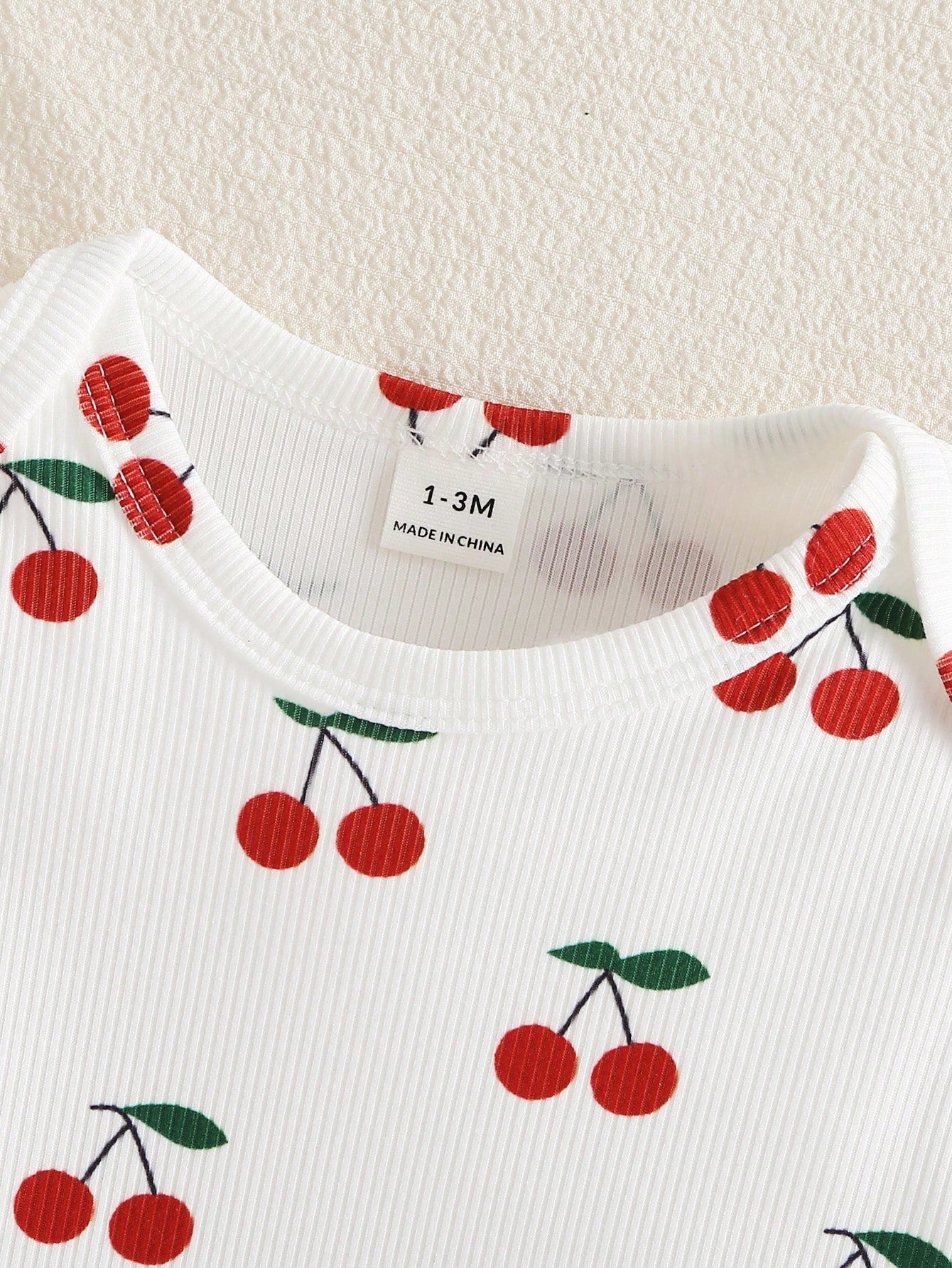 3 Pieces Newborn Soft Comfortable White Textured Fabric Cute Red Heart Print Long Sleeve Bodysuit With Footed Pants, Headband And Baby Swaddle Set, Home Wear