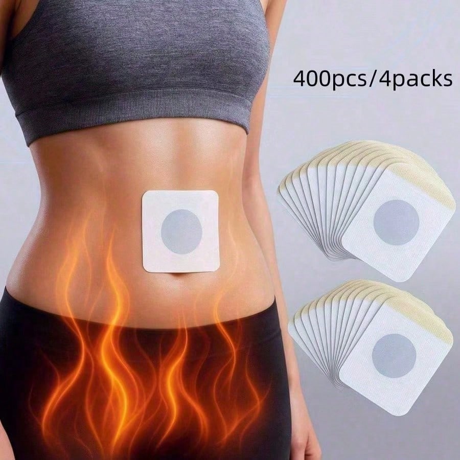 30pcs/ 100pcs/ 200pcs/ 300pcs Plant-Based Belly Patches- Firming Patches For Waist, Arms And Thighs, Suitable For Weddings, Mother's Birthday, Beach Trips And Various Festive Occasions