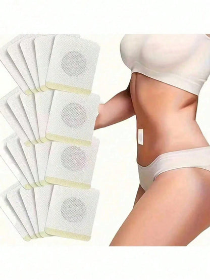 30pcs/ 100pcs/ 200pcs/ 300pcs Plant-Based Belly Patches- Firming Patches For Waist, Arms And Thighs, Suitable For Weddings, Mother's Birthday, Beach Trips And Various Festive Occasions