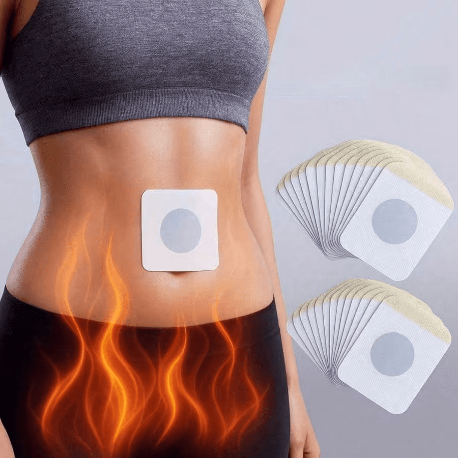 30pcs/ 100pcs/ 200pcs/ 300pcs Plant-Based Belly Patches- Firming Patches For Waist, Arms And Thighs, Suitable For Weddings, Mother's Birthday, Beach Trips And Various Festive Occasions