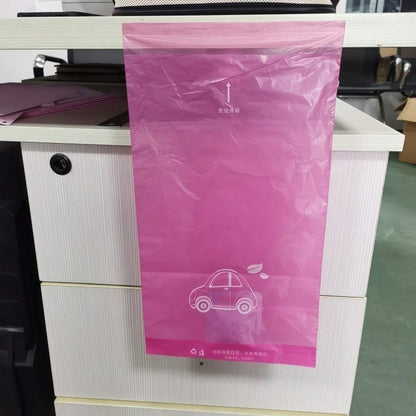 30PCS Car Trash Bag Set, Adhesive & Hanging Dual-Use, Large Capacity Practical, Beautify Car Interior Environment
