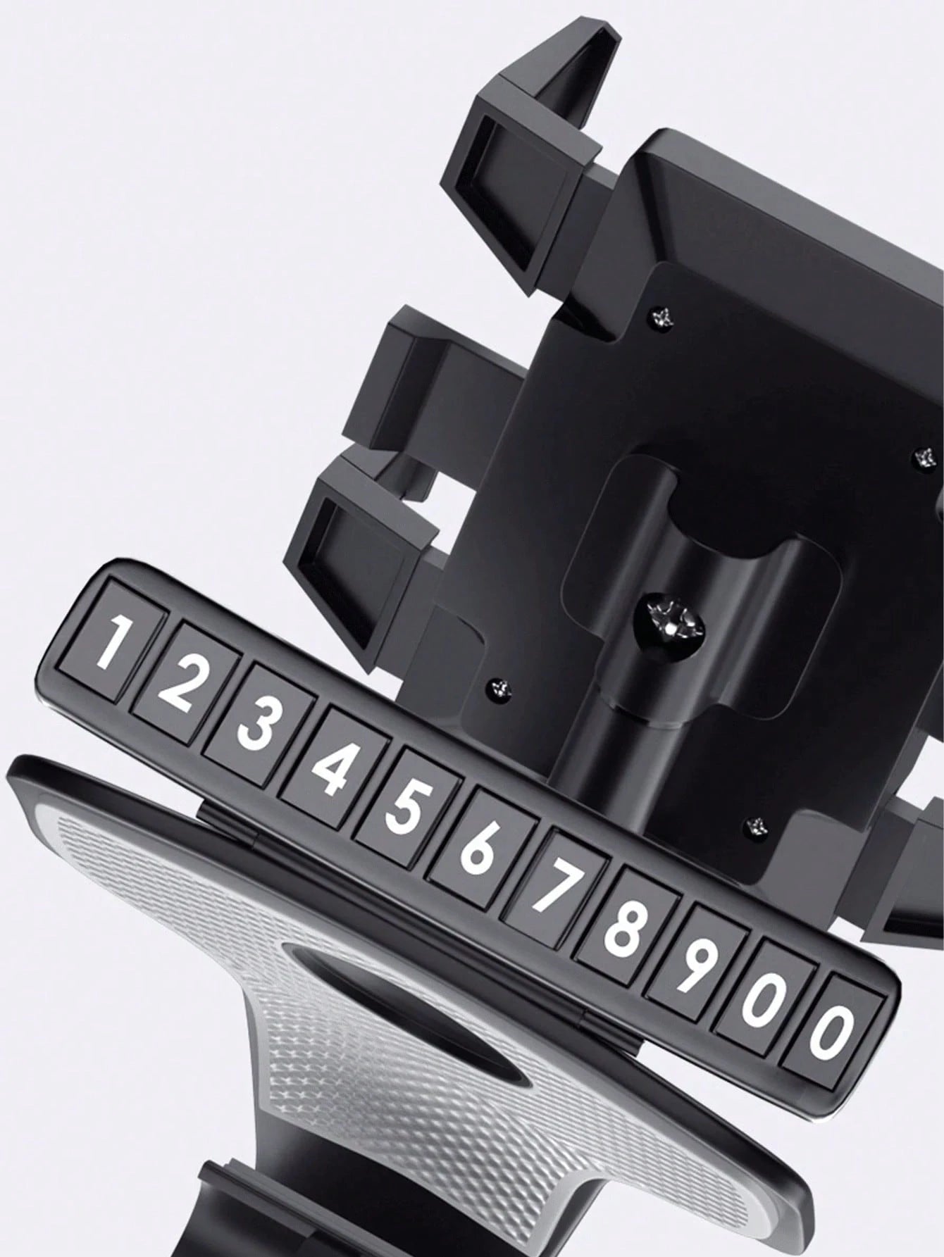 360° Rotating Gravity Car Phone Holder, Auto Lock Single-Handed Operation, Non-Blocking View, Fits 4.0-7.0 Inch Phones, Can Be Installed On Dashboard Or Sun Visor, Alligator Clip Car Navigation Bracke