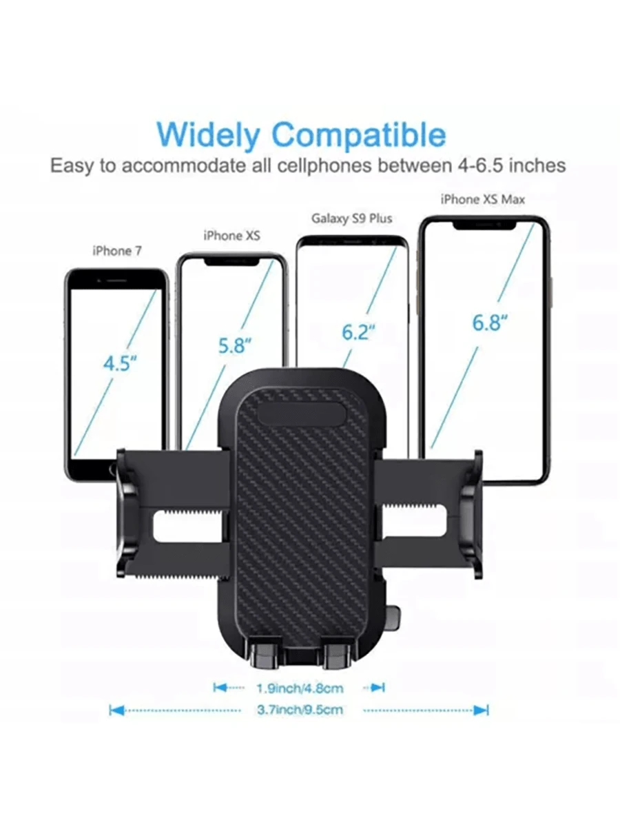360° Universal Handsfree Mount Holder Car Windshield Air Vent Dashboard Stand For Mobile Cell Phone GPS, For IPhone And Android,Portable,Stable Car Mount
