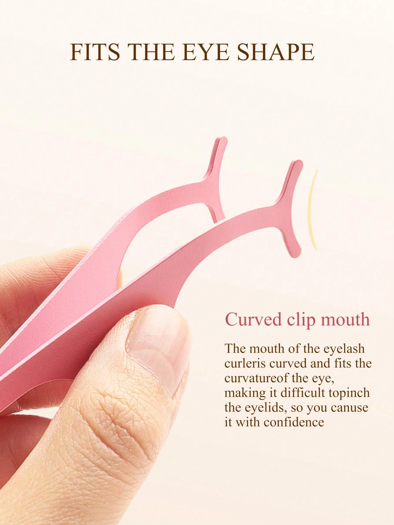 3pcs Pink Seahorse Clip + Gourd Clip + Comb Clip, False Eyelash Applicator Tweezers Set, Precise Grip Easy To Use, Effortless Application Of False Eyelashes, Makeup Tool, Home Essential, Travel Portab