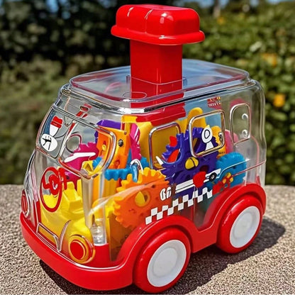3PCS Press Type Small Car Inertia Rebound Car Puzzle Toy- Impact Resistant, Battery Free, Multiple Color Options- Perfect For Birthday Parties And Christmas Gifts