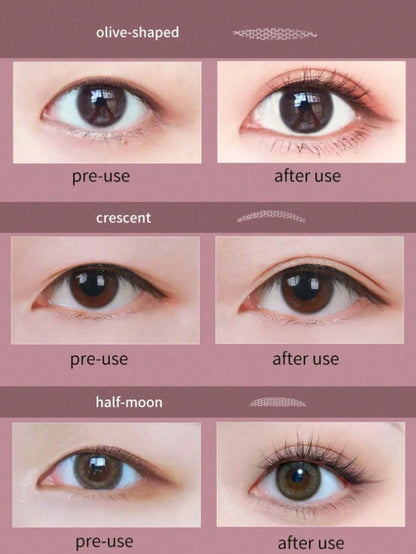 432pcs Double Eyelid Tape, Double Eyelid Adhesive Strips With Lifting Strips And Spray Bottle, Net Lace Double Eyelid Tape, Waterproof Double Eyelid Sticker Tool, Natural, Traceless, Invisible, Strong