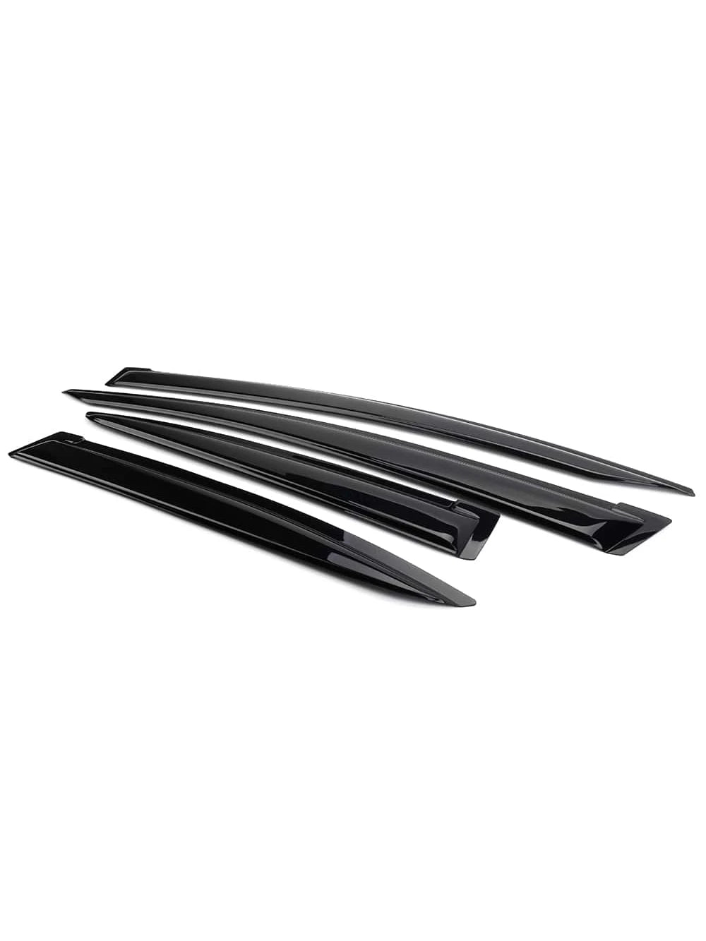 4PC-Set Window Visors Fit For 2012-2015 Hondas' Civic 4Door Sedan Only,Acrylic Tape-On Window Rain Guards Auto Car Window Visors Vent Shade Rain Sun Wind Deflector Guard, A Great Valentine Upgrade For