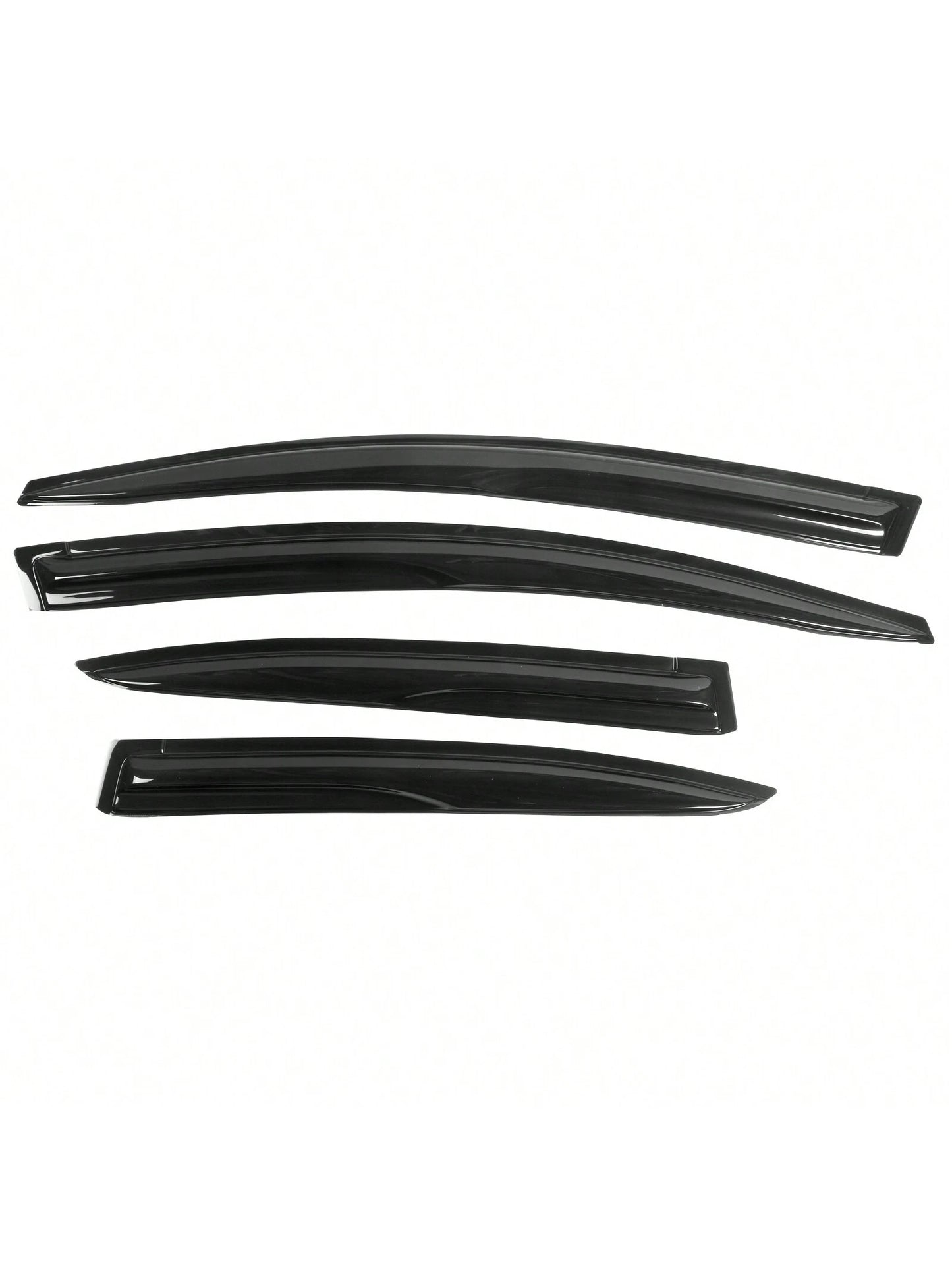 4PC-Set Window Visors Fit For 2012-2015 Hondas' Civic 4Door Sedan Only,Acrylic Tape-On Window Rain Guards Auto Car Window Visors Vent Shade Rain Sun Wind Deflector Guard, A Great Valentine Upgrade For