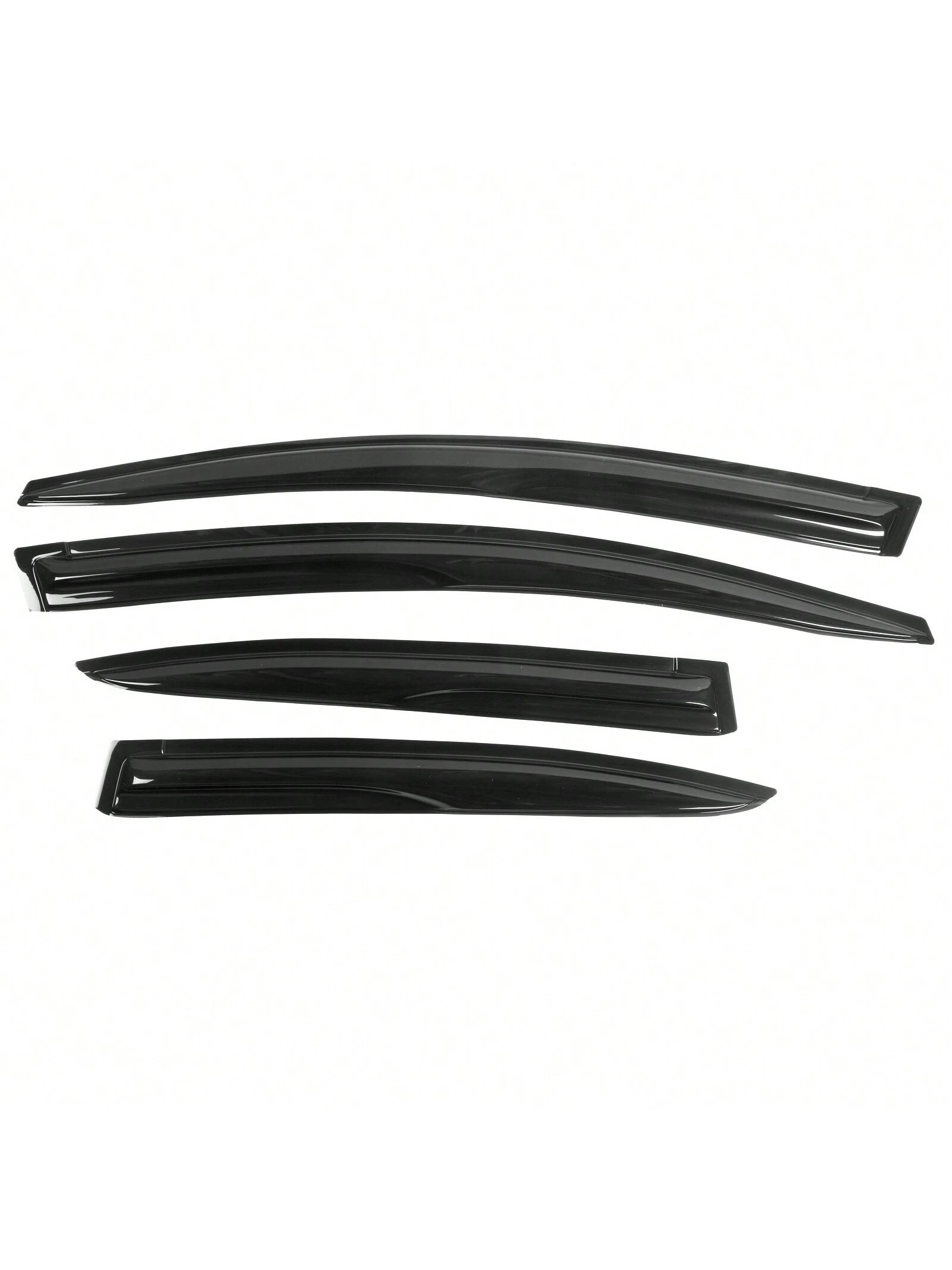 4PC-Set Window Visors Fit For 2012-2015 Hondas' Civic 4Door Sedan Only,Acrylic Tape-On Window Rain Guards Auto Car Window Visors Vent Shade Rain Sun Wind Deflector Guard, A Great Valentine Upgrade For