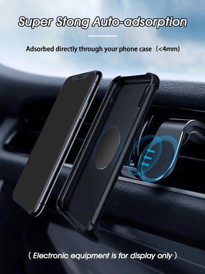 4pcs (2 Square + 2 Round)/ 20pcs (10 Square + 10 Round)/ 10pcs (5 Square + 5 Round) Magnetic Phone Holder Plates, Suitable For Magnetic Car Phone Holders, Universal Iron Disc Stickers For Tablet Des