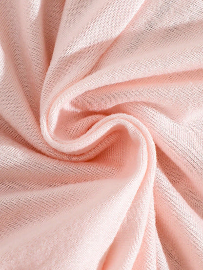 4pcs/Pack Newborn Baby Girls Footie Leggings,Soft Stretchy Ribbed Knit Solid Color White,Pink,Black,Gray Comfortable Fit Pants,0-3 Months Daily Wear