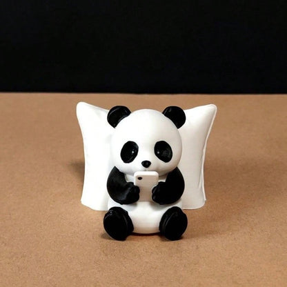 4pcs Panda Car Dashboard Decor