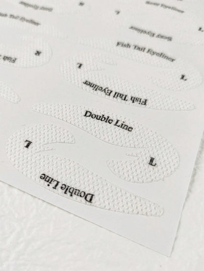 4pcs/Set Eyeliner Makeup Stencil Template Card, Eyeshadow Liner Sticker Cosmetic Tool,Makeup,Cheap,Room Decor,Vanity,Travel,Bedroom,Makeup Accessories,Cheap,Stocking Stuffers,Makeup,Makeup Tools,Cheap
