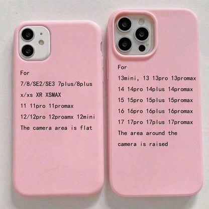 4pcs Vintage Matte Finish Protective Phone Case Set, High Cost Performance- Compatible With Apple 13, 11, 12, 14/14 Pro Max, 15/15 Pro Max, 7/8, X/XS, XR, XS Max, 17, 17 Pro, Air, 17 Pro Max