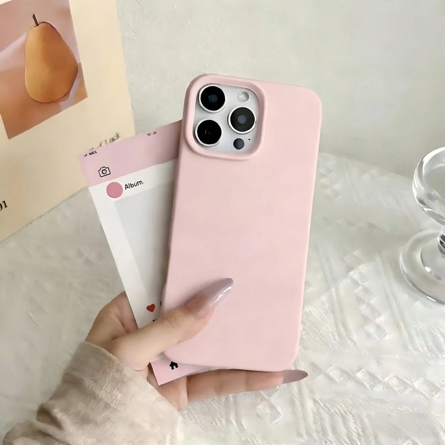 4pcs Vintage Matte Finish Protective Phone Case Set, High Cost Performance- Compatible With Apple 13, 11, 12, 14/14 Pro Max, 15/15 Pro Max, 7/8, X/XS, XR, XS Max, 17, 17 Pro, Air, 17 Pro Max