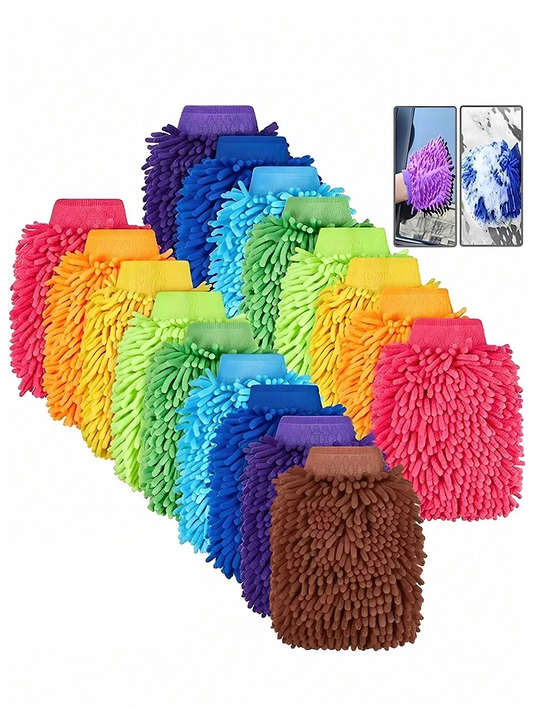 5/3/1pc Car Wash Microfiber Towels Car Cleaning Drying Cloth Car Edge Cleaning Cloth Car Detailing Wash Towel Car Supplies