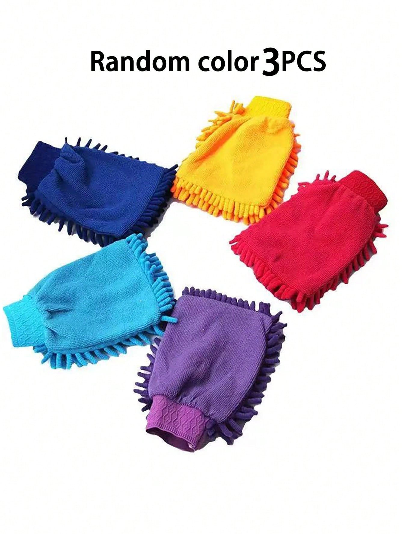 5/3/1pc Car Wash Microfiber Towels Car Cleaning Drying Cloth Car Edge Cleaning Cloth Car Detailing Wash Towel Car Supplies