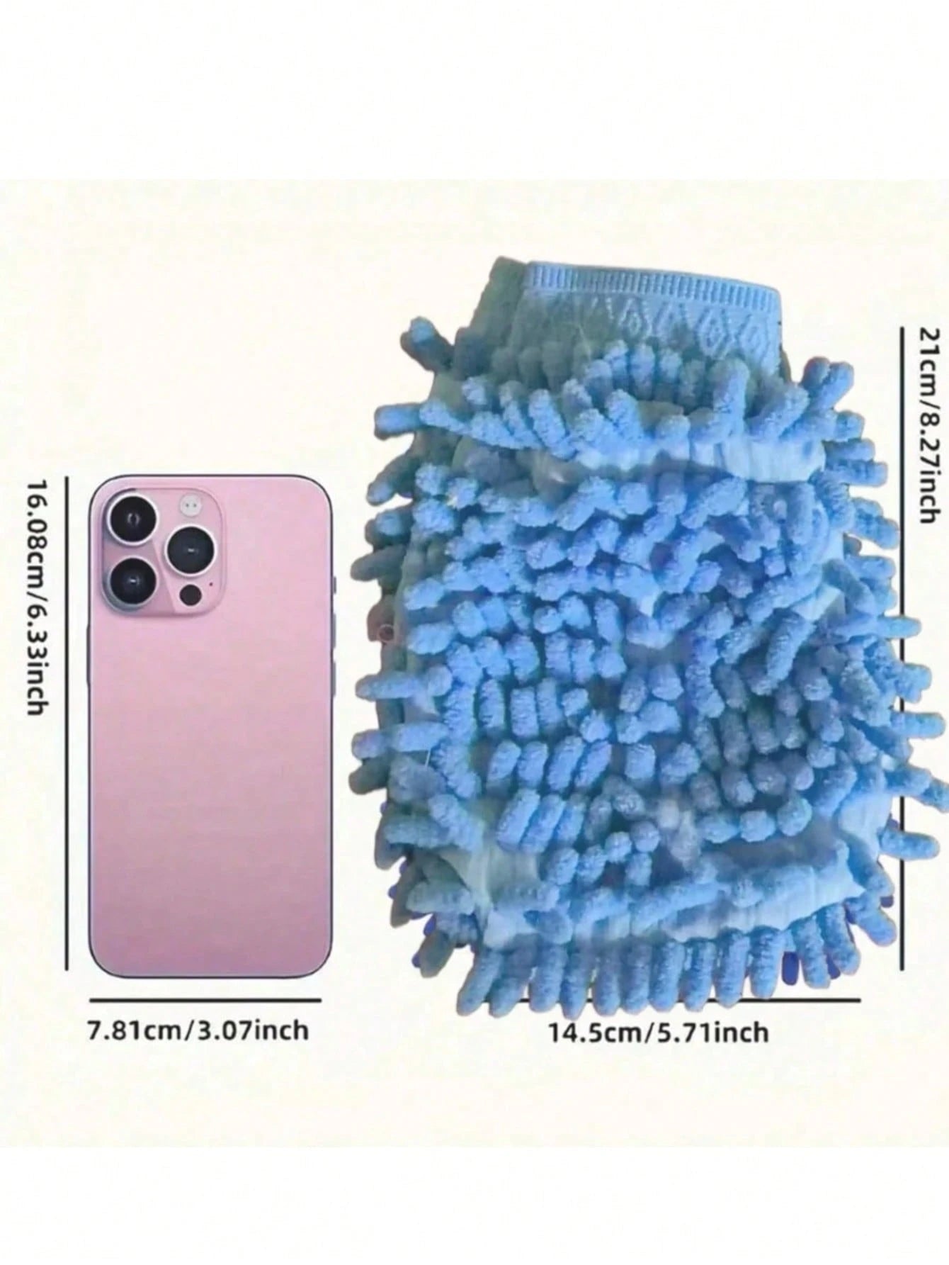 5/3/1pc Car Wash Microfiber Towels Car Cleaning Drying Cloth Car Edge Cleaning Cloth Car Detailing Wash Towel Car Supplies
