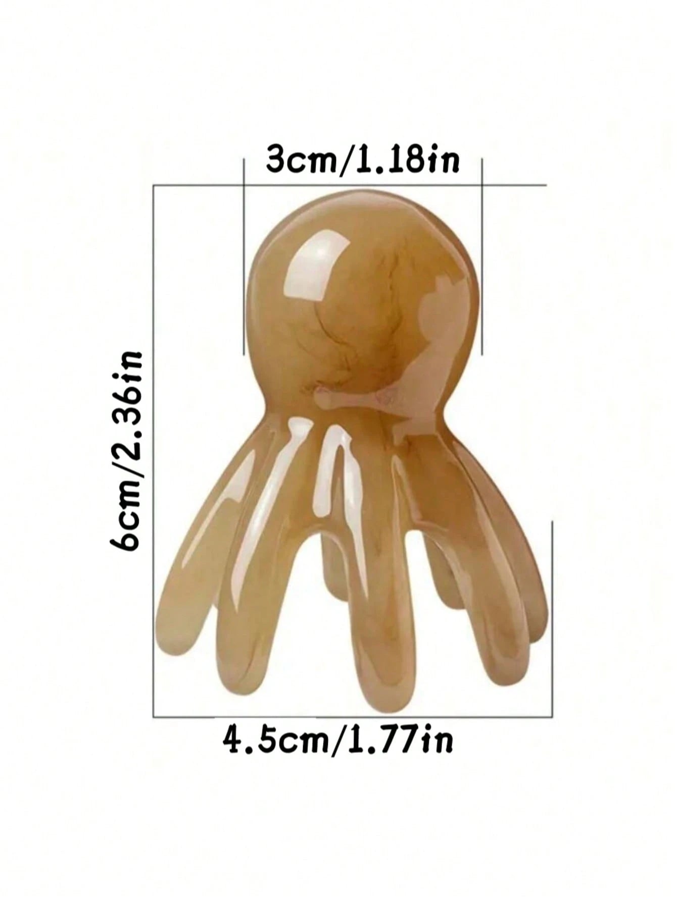 5/3/1pc Scalp Massage Comb, Portable SPA Massage Comb, Exquisite Octopus Gua Sha Tool, Multi-Functional Mini Massager, Suitable For Head, Neck, Back, Legs, Effectively Relieves Fatigue And Soothes Rel