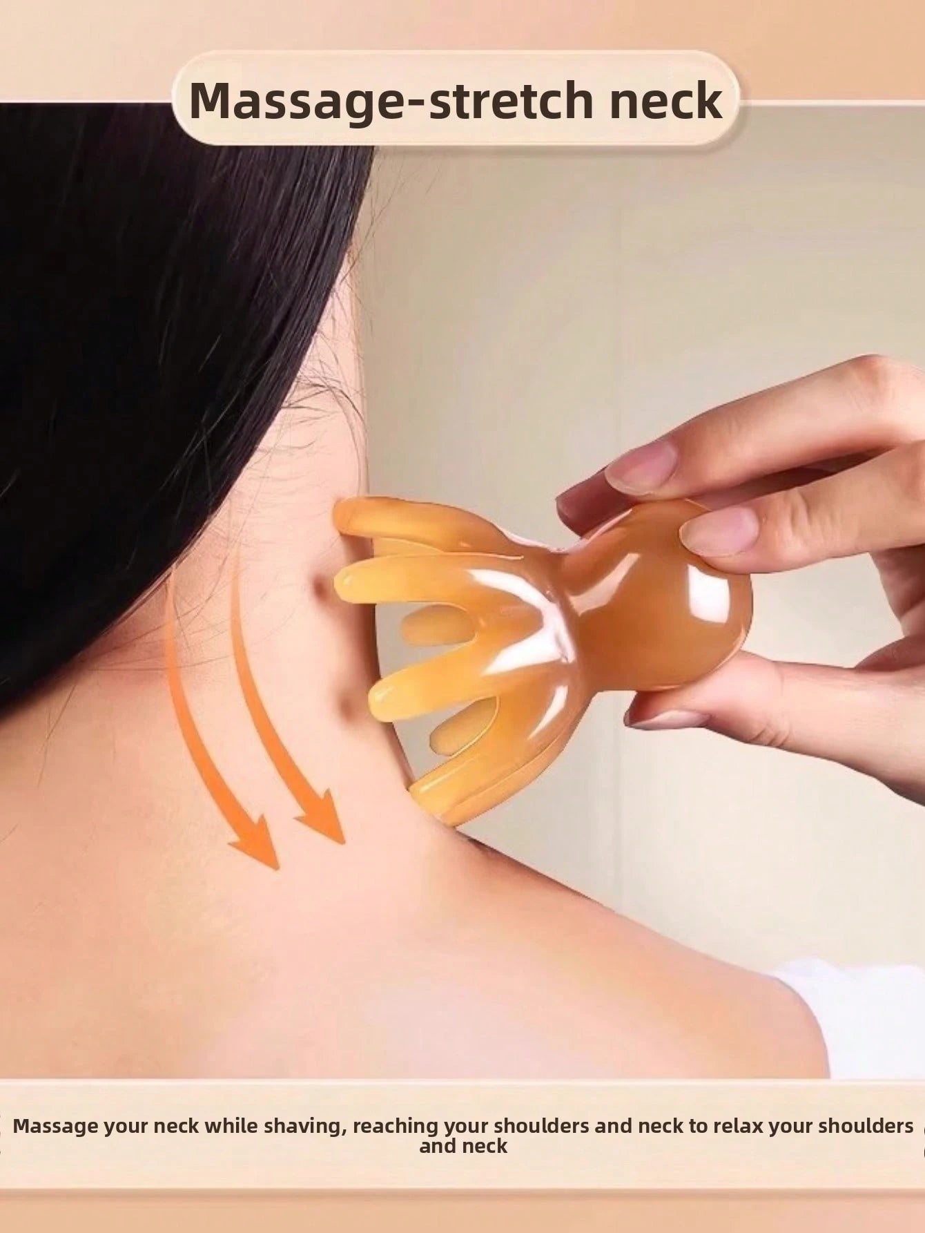 5/3/1pc Scalp Massage Comb, Portable SPA Massage Comb, Exquisite Octopus Gua Sha Tool, Multi-Functional Mini Massager, Suitable For Head, Neck, Back, Legs, Effectively Relieves Fatigue And Soothes Rel