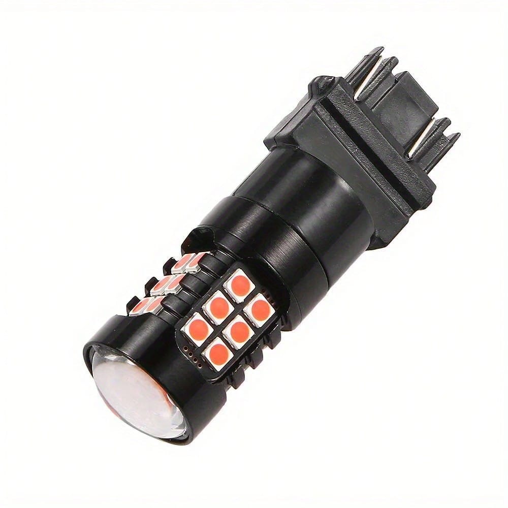 5 Flash Warning For Extra Safety! Ultra Bright 3157 LED Brake Lights For 2000-2019 F150/F250/SUVs, 30 SMDs, 12-24V Low Heat, Replaces 7440 7443