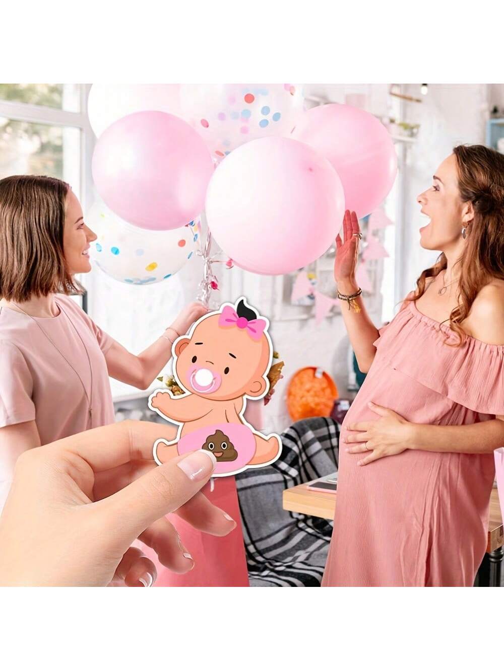 50pcs Baby Bath Scratch Game Set- 50 Scratch Cards- Fun & Easy To Play Ice Breaking Silly Activities, Suitable For Baby Shower Party Favors And Door Prizes
