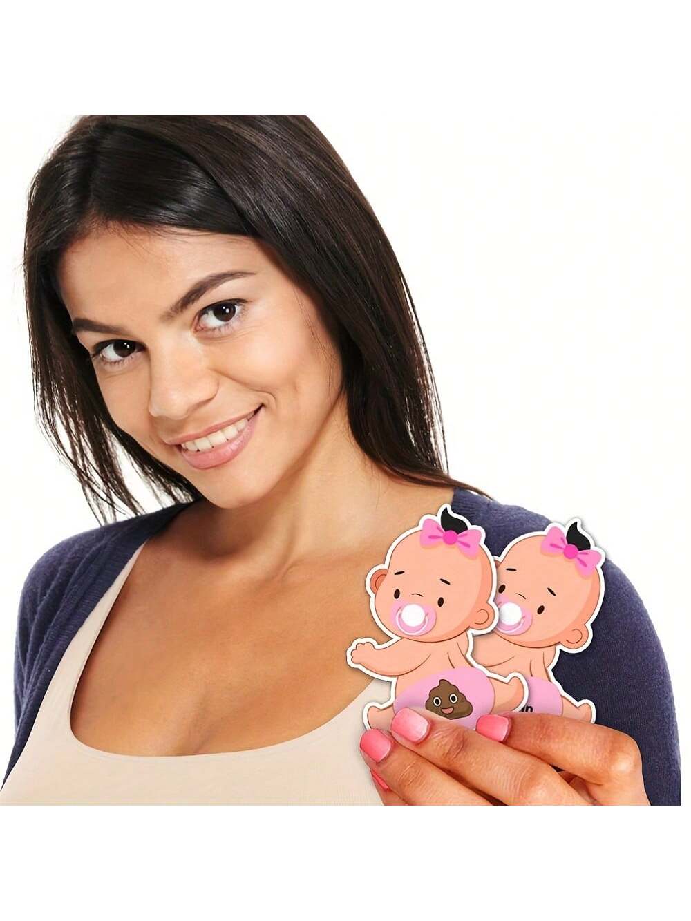 50pcs Baby Bath Scratch Game Set- 50 Scratch Cards- Fun & Easy To Play Ice Breaking Silly Activities, Suitable For Baby Shower Party Favors And Door Prizes