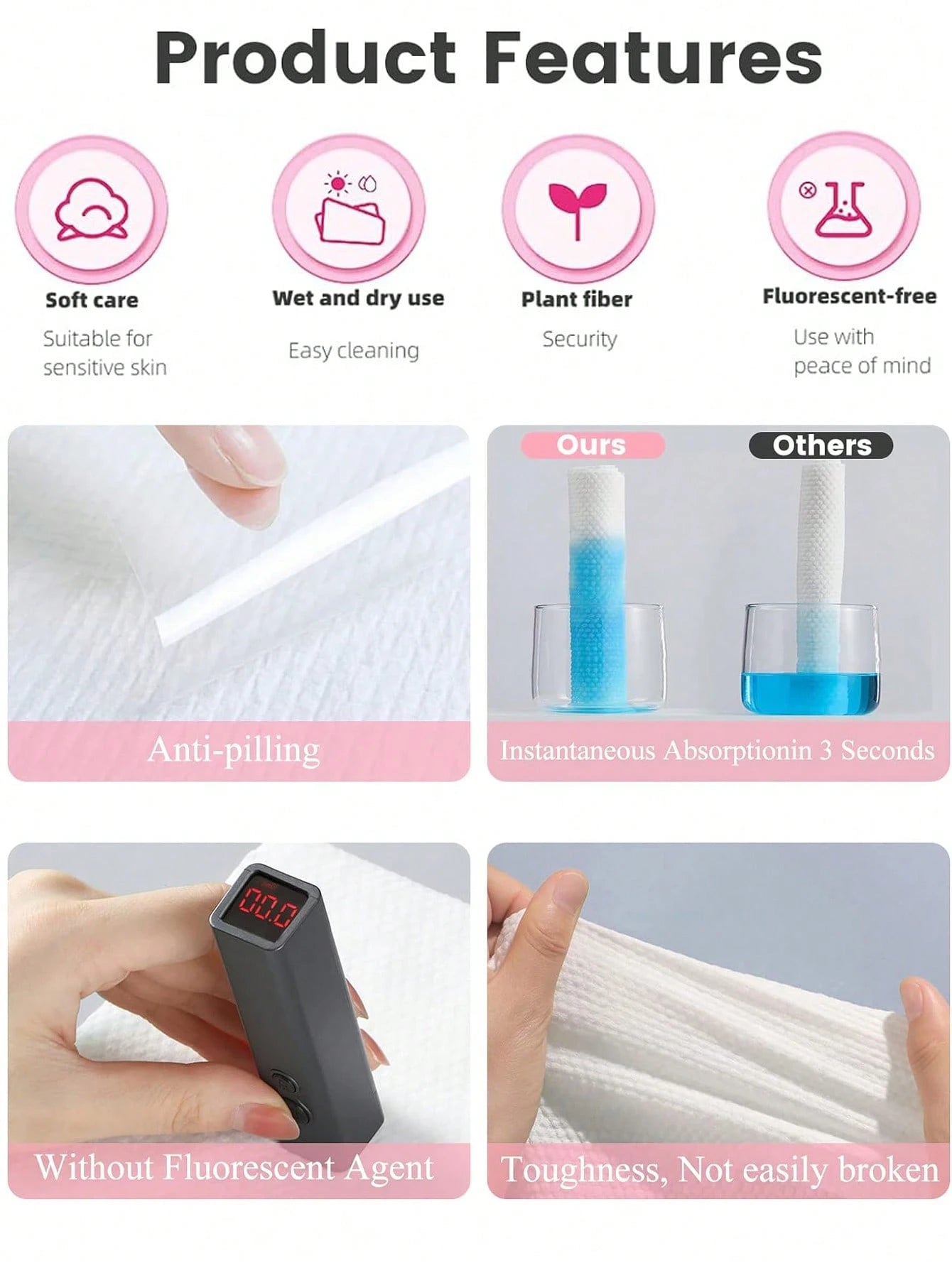 50PCS Mini Compressed Towel Disposable Capsules Towels Magic Face Care Tablet Outdoor Travel Cloth Wipes Paper Tissue