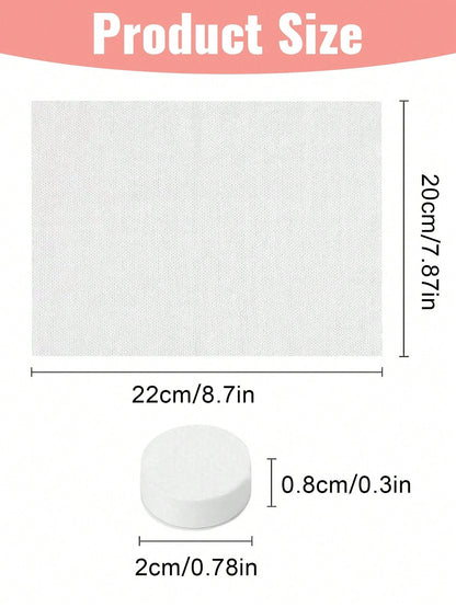 50PCS Mini Compressed Towel Disposable Capsules Towels Magic Face Care Tablet Outdoor Travel Cloth Wipes Paper Tissue
