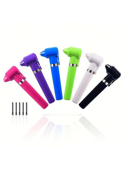 6-Color Paint Mixer Set- Black, White, Purple, Pink, Green, Blue, With 5 Mixing Sticks, Ink Blender Tool Kit, New Year & Valentine's Day Gift, 100 Mixing Sticks, Electric Makeup Ink Pigment Mixer Sui