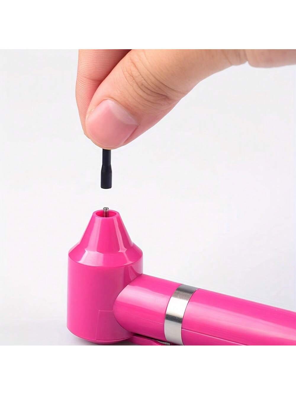 6-Color Paint Mixer Set- Black, White, Purple, Pink, Green, Blue, With 5 Mixing Sticks, Ink Blender Tool Kit, New Year & Valentine's Day Gift, 100 Mixing Sticks, Electric Makeup Ink Pigment Mixer Sui