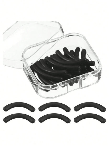 60/30/15/2pcs Silicone Eyelash Curler Replacement Pads, Universal Soft Eyelash Curler Replacement Strips, Makeup Tool Accessories, Suitable For Vanity, Bedroom, Travel, Daily Beauty, Christmas And Bir