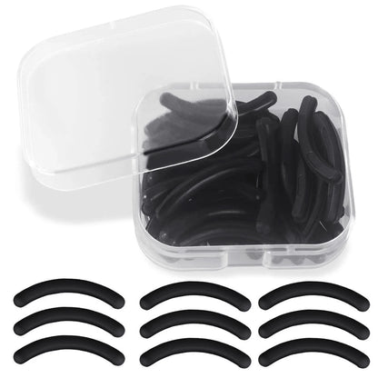 60/30/15/2pcs Silicone Eyelash Curler Replacement Pads, Universal Soft Eyelash Curler Replacement Strips, Makeup Tool Accessories, Suitable For Vanity, Bedroom, Travel, Daily Beauty, Christmas And Bir