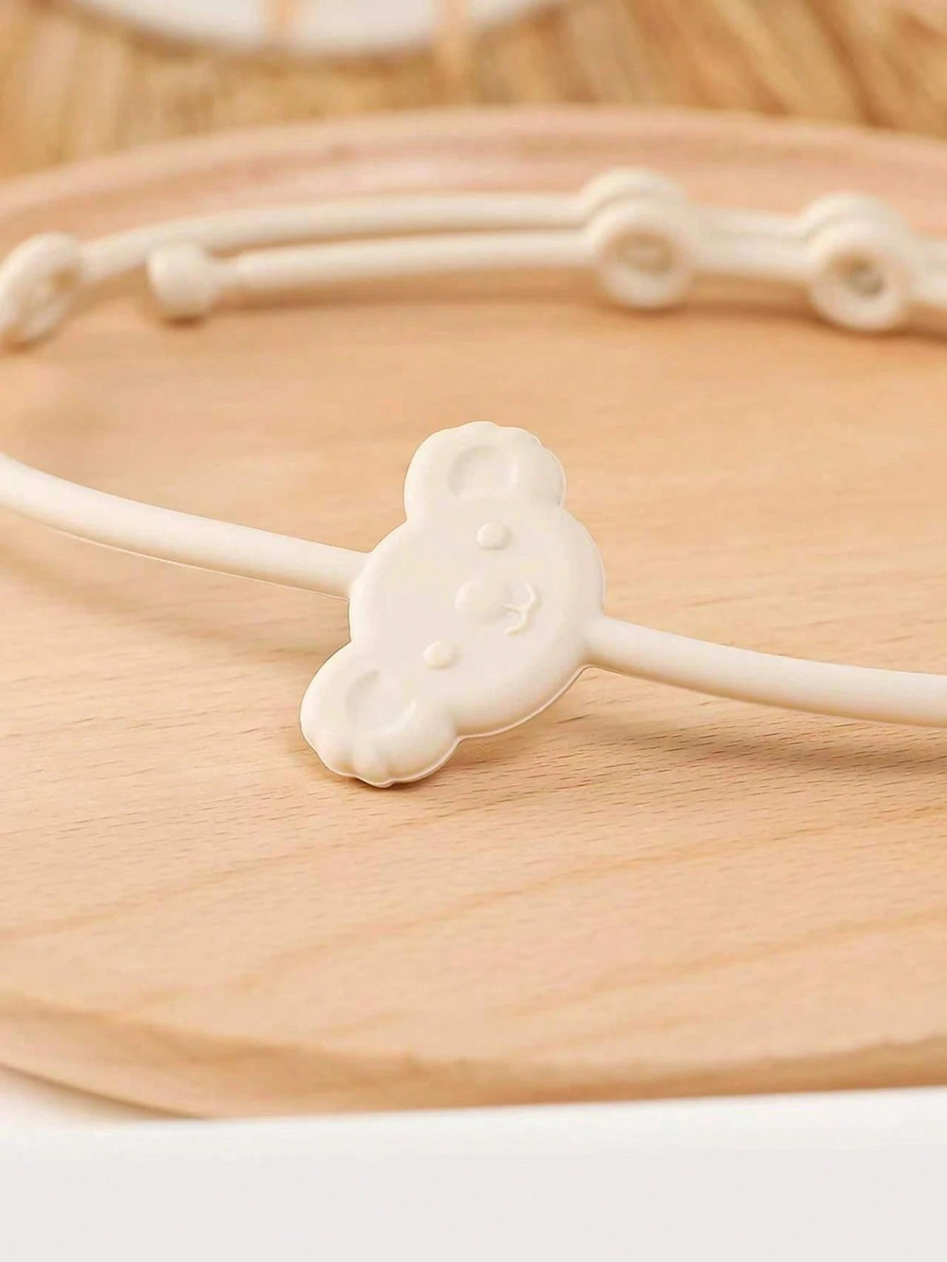 6pcs Baby Pacifier Clips, Silicone Strap, Animal Shaped Anti-Lost Adjustable Pacifier Chains Suitable For Stroller, High Chair, Car Seat