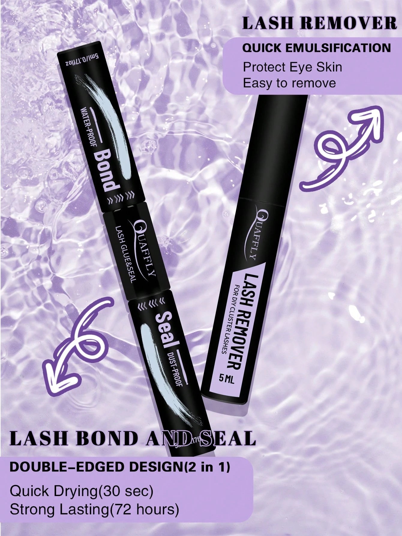 720pcs D-Curl Lash Clusters, Lash Clusters Kit,Natural Lash Kit With Lash Bond And Seal,Remover,Applicator,Cluster Eyelash Kit,Eyelash Clusters,60D+80D,9-17MM-0.07D,DIY At Home