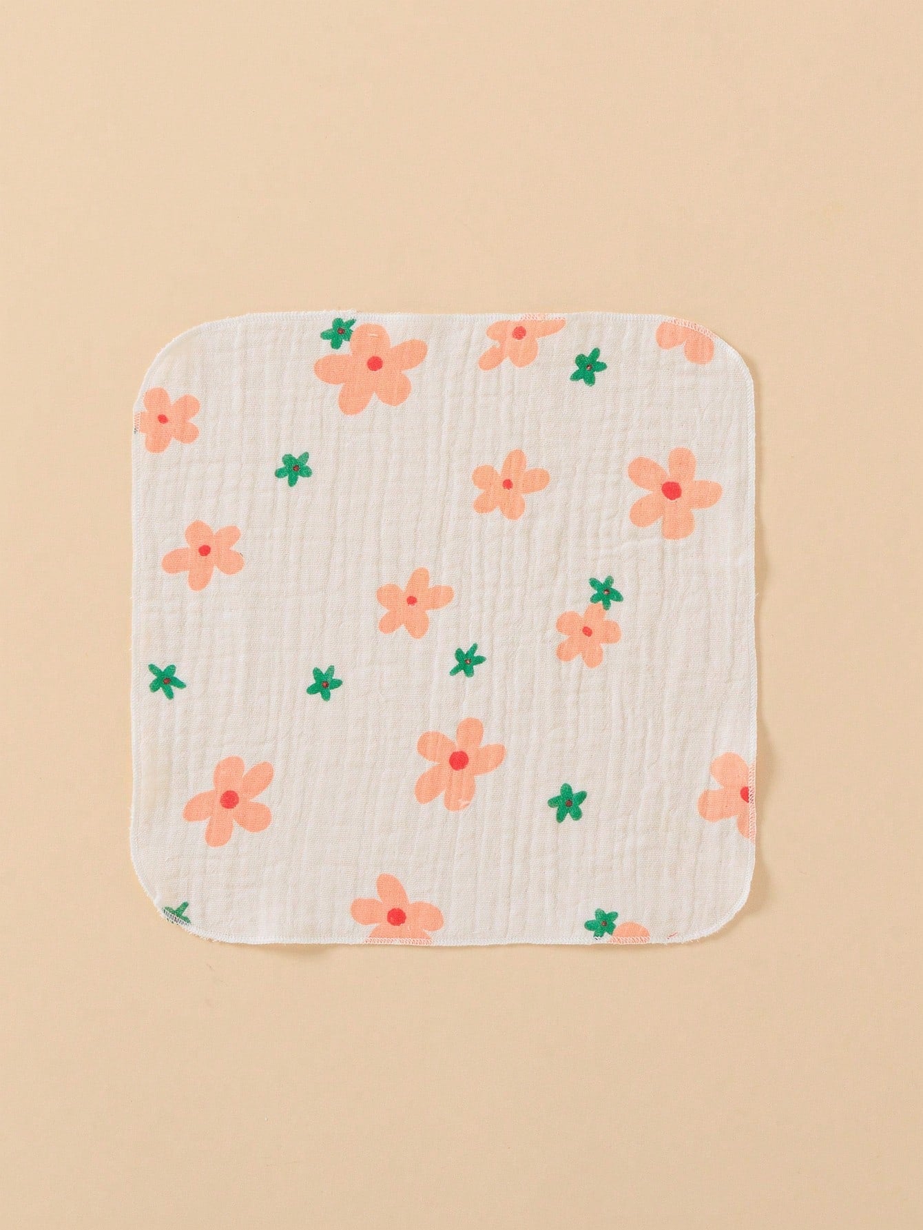 8pcs Lightweight Breathable Single-Layer Baby Bibs, Feeding Wipes, Multi-Purpose Cloths, Suitable For All Seasons