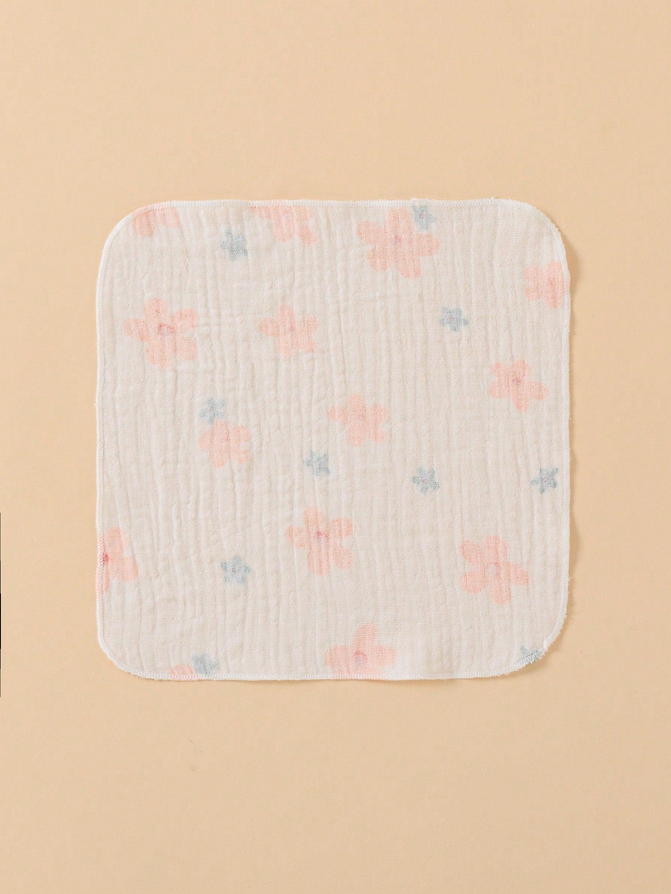 8pcs Lightweight Breathable Single-Layer Baby Bibs, Feeding Wipes, Multi-Purpose Cloths, Suitable For All Seasons
