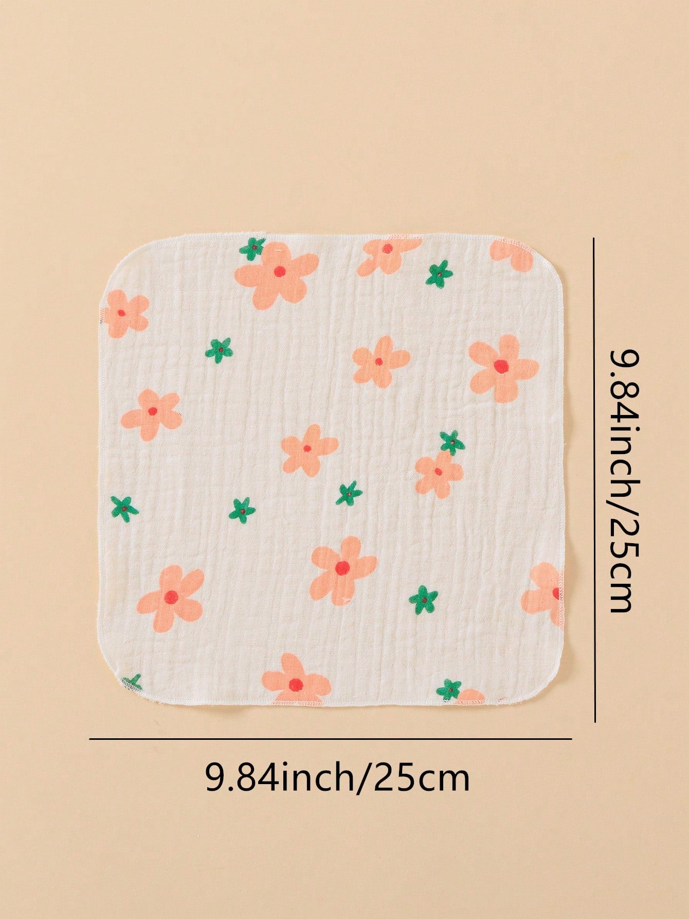 8pcs Lightweight Breathable Single-Layer Baby Bibs, Feeding Wipes, Multi-Purpose Cloths, Suitable For All Seasons