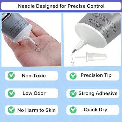A 50ml B6000 Glue Headwear Brooch Jewelry Glue Inlay Adhesive Diamond Jewelry Stud Earring Pendant Strong Adhesive For DIY Handcraft