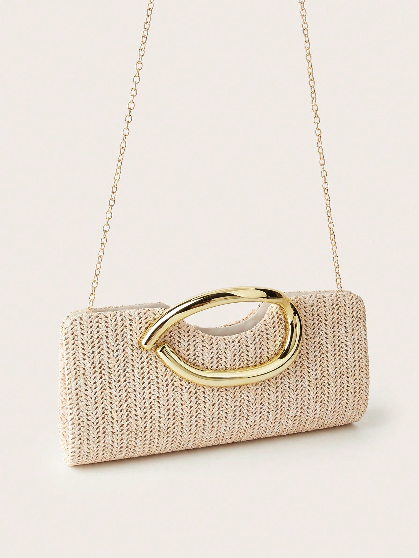 AIBBYDAR Women's Clutch Bag Beach Bag Straw Woven Bag Summer Essential Holiday Essential Beach Holiday Vacation Season Versatile Women's Crossbody Bag Women's Bag Makeup Bag Casual Minimalist Vacation