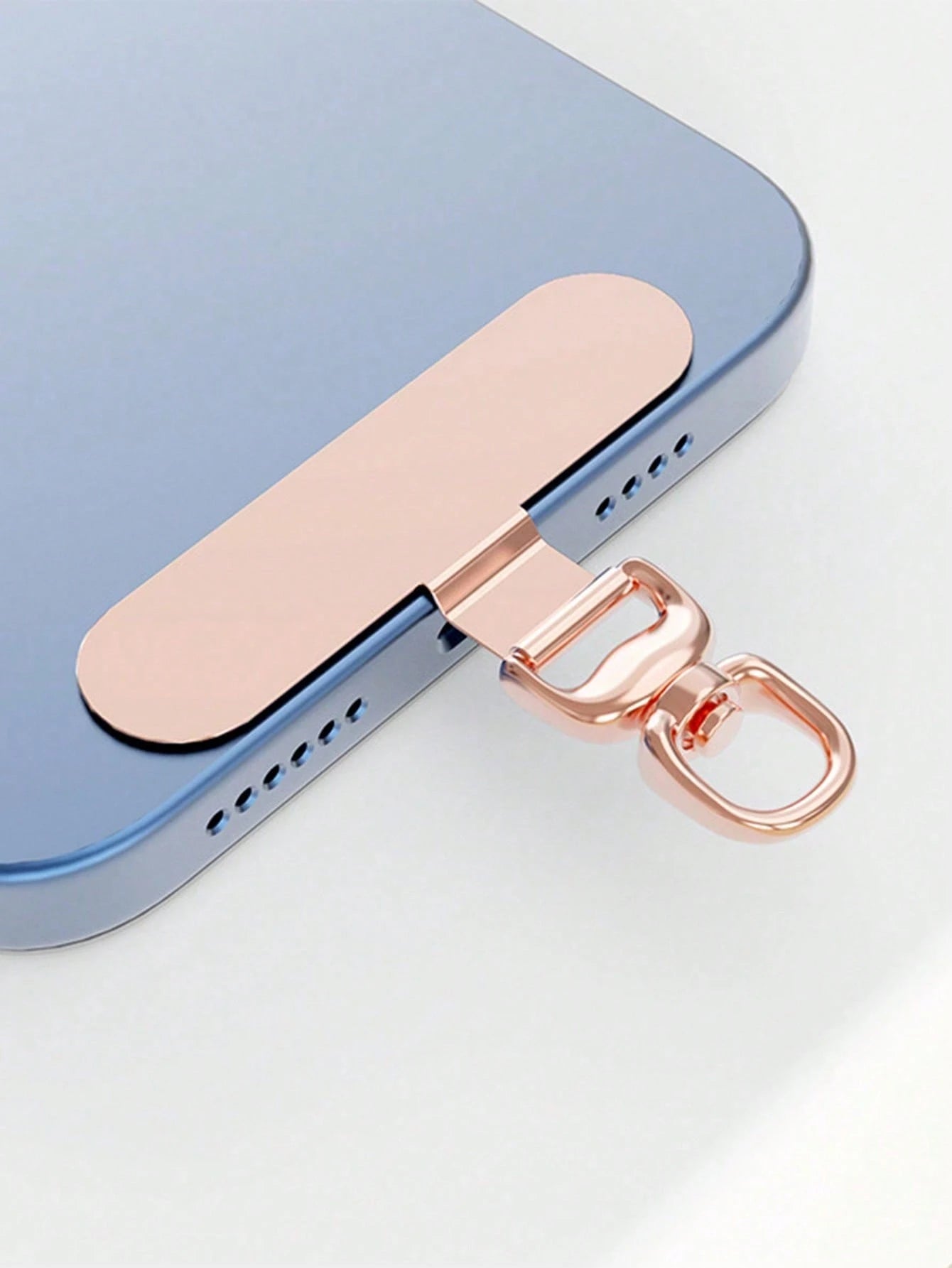 Alloy Lanyard Gasket 360° Rotatable Stainless Steel Phone Hook Metal Washer Secures Phone Lanyard Spring Gift