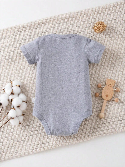 AYJK7 They See Me Rolling Around, They Hate Me, Cars, Comfortable Summer Outdoor Activities, Transparent Clothes, 100% Cotton Newborn Crawling Clothes, Casual Round Neck Short Sleeved Baby Triangle Ju